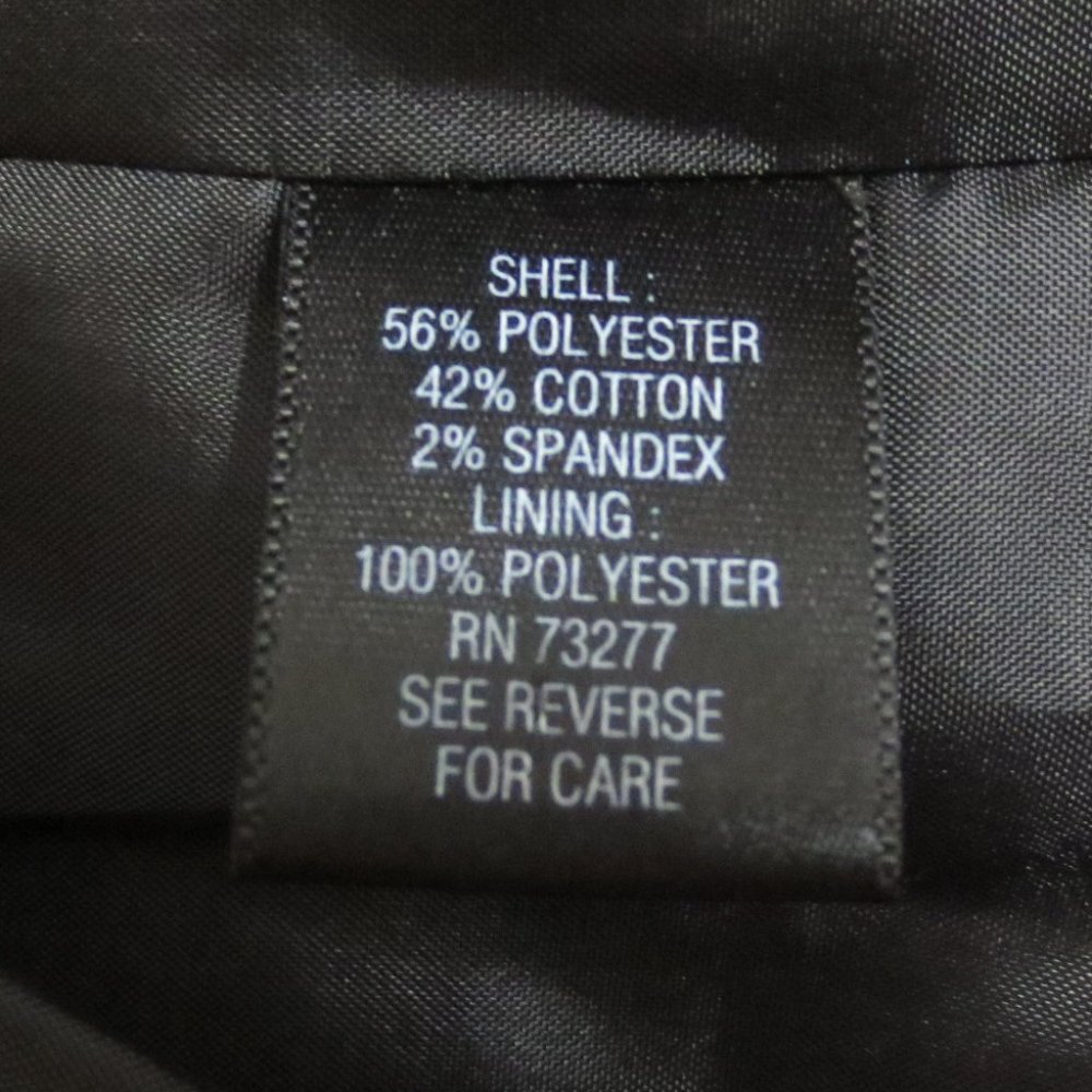 Apt.9 Blazer Suit Jacket In Multi-Tone Gray Cotto… - image 6